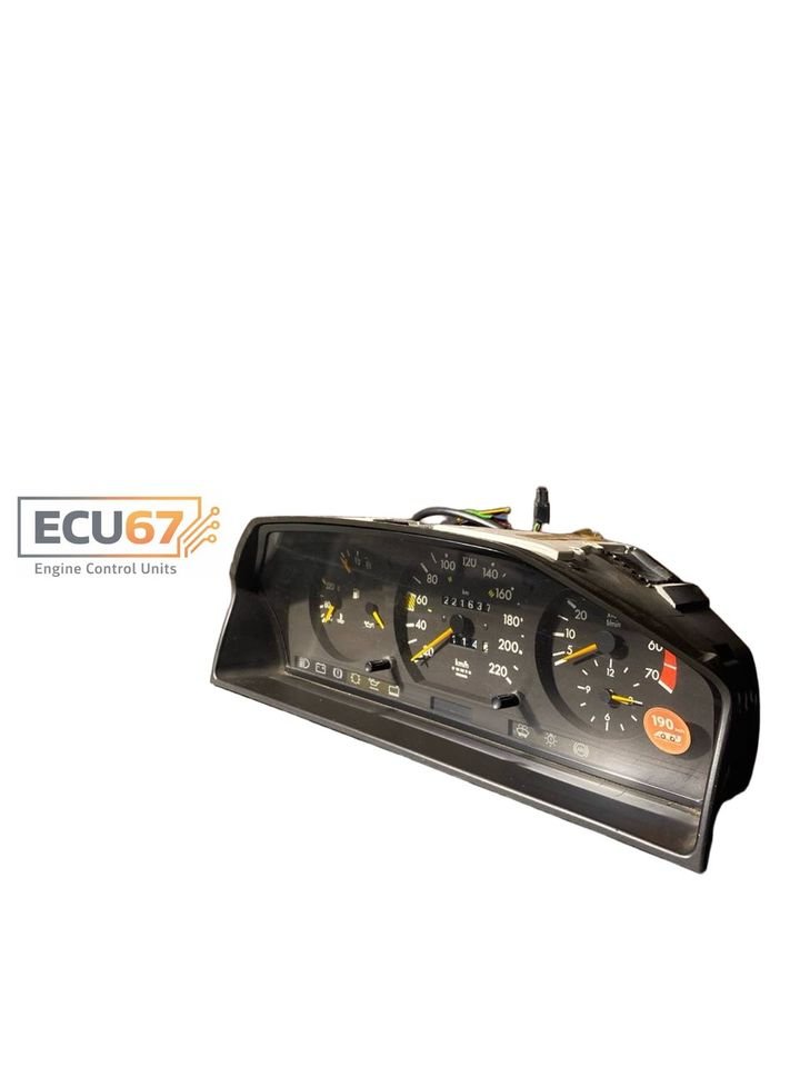 Mercedes W124 Tacho Benzin Drehzahlmesser Borduhr 1245431425