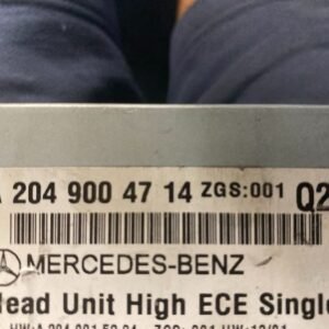 Alternative view of Mercedes W204 MOPF NAVI COMAND NTG A2049004714 Q2 HIGH ECE